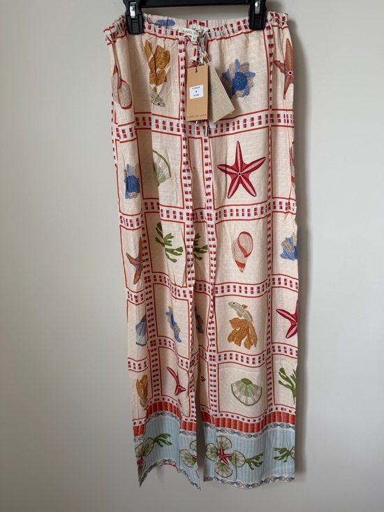 Label Of Love Pants - Label of love linen blend beach ocean wide leg pants